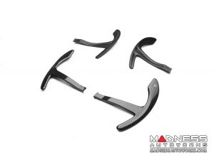 Alfa Romeo Giulia Paddle Shifter Covers - Carbon Fiber Alfa Romeo Giulia Paddle Shifter Covers - Carbon Fiber